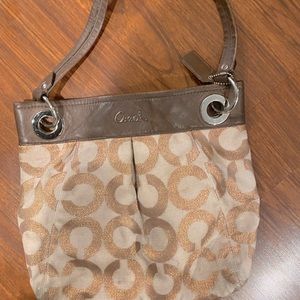 Rose metallic Crossbody bag